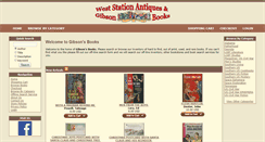 Desktop Screenshot of gibsonbooks.com
