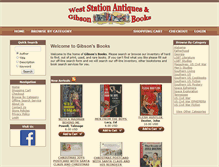 Tablet Screenshot of gibsonbooks.com